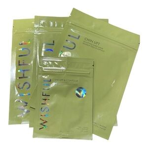 Huda Beauty Chin Lift Peptide & Niacinamide Sculpting Sheet Mask (3) & Eye Mask